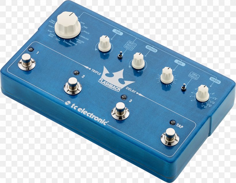 TC Electronic Flashback Triple Delay Effects Processors & Pedals TC Electronic Flashback Delay, PNG, 2000x1555px, Delay, Circuit Component, Echo, Effects Processors Pedals, Electric Guitar Download Free