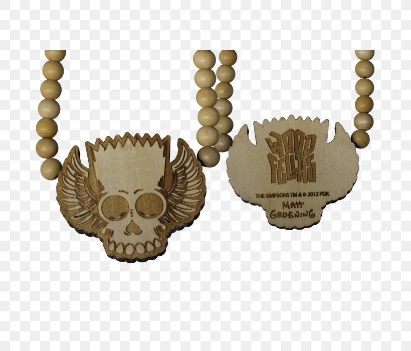Bart Simpson Necklace Bone Skull Jewellery Chain, PNG, 700x700px, Bart Simpson, Beard, Bone, Clothing Accessories, Color Download Free
