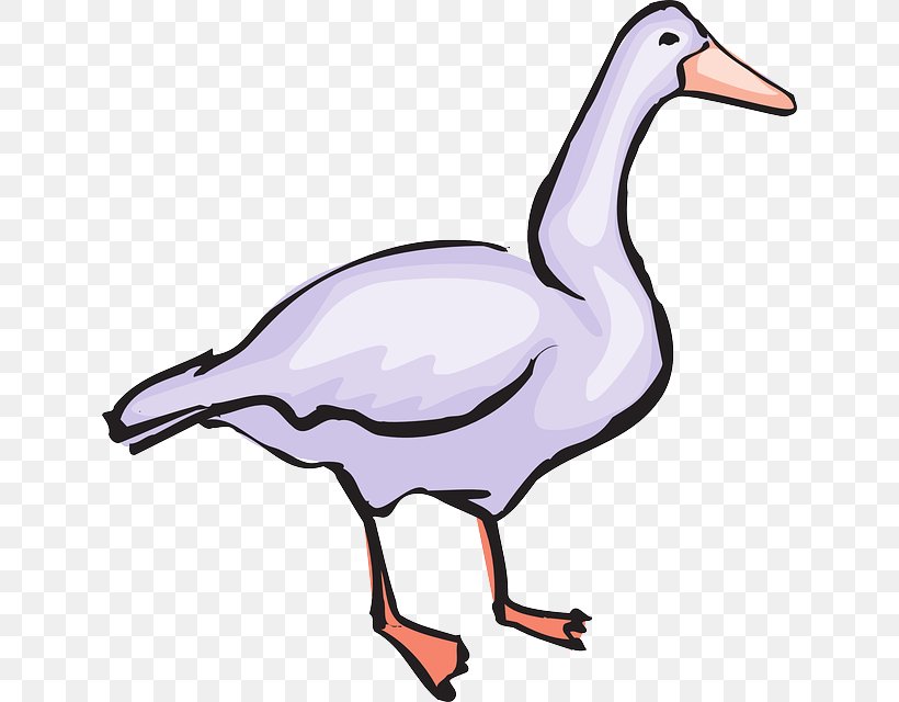 Goose Bird Clip Art, PNG, 634x640px, Goose, Beak, Bird, Canada Goose, Cartoon Download Free