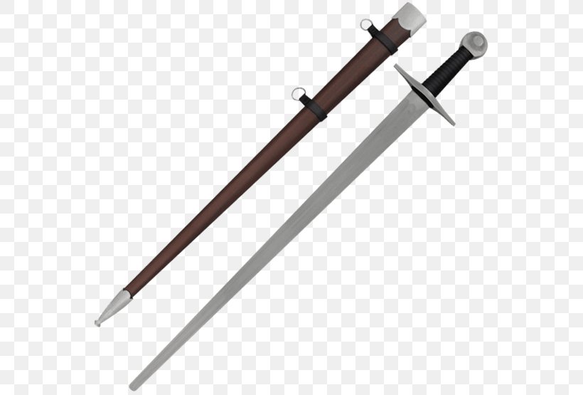 Middle Ages Knightly Sword Weapon, PNG, 555x555px, Middle Ages, Baskethilted Sword, Blade, Classification Of Swords, Cold Weapon Download Free