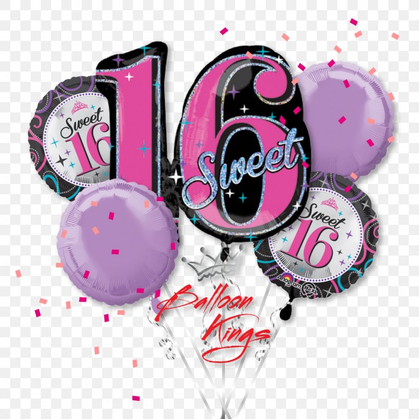 Balloon Birthday Cake Sweet Sixteen Flower Bouquet Party, PNG, 1280x1280px, Balloon, Balloon And Party Service, Birthday, Birthday Cake, Cake Download Free