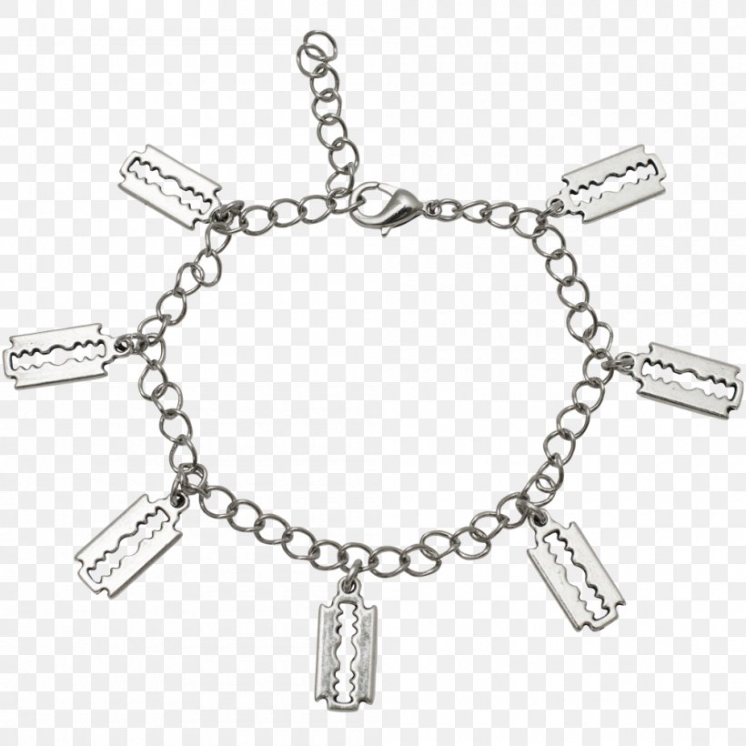 Charm Bracelet Silver Chain Jewellery, PNG, 1000x1000px, Bracelet, Anklet, Bangle, Belly Chain, Body Jewellery Download Free