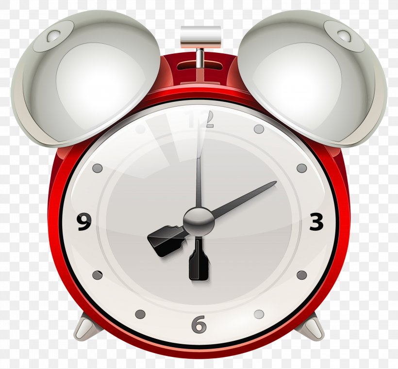 Clock Alarm Clock Home Accessories Clip Art Circle, PNG, 3000x2787px, Watercolor, Alarm Clock, Clock, Home Accessories, Interior Design Download Free