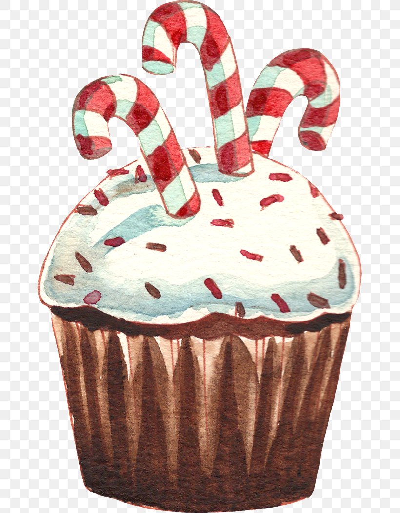 Cupcake Basket Baking, PNG, 667x1050px, Cupcake, Baking, Baking Cup, Basket, Cake Download Free