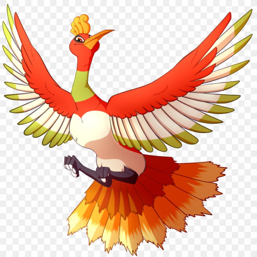 Ho-Oh Pokémon GO Drawing DeviantArt, PNG, 894x894px, Hooh, Art, Beak, Bird, Chicken Download Free