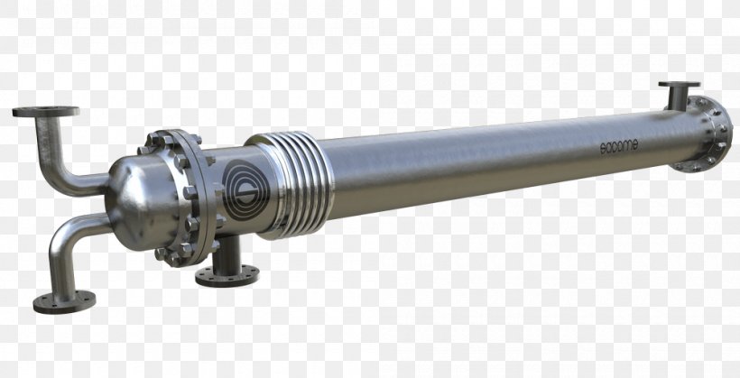Pipe Shell And Tube Heat Exchanger, PNG, 1000x512px, Pipe, Auto Part, Car, Computer Hardware, Cylinder Download Free