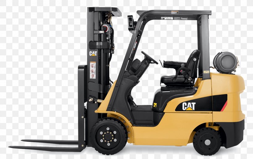 Caterpillar Inc. Forklift Heavy Machinery Material Handling Truck, PNG, 950x600px, Caterpillar Inc, Automotive Exterior, Distribution, Electric Motor, Forklift Download Free