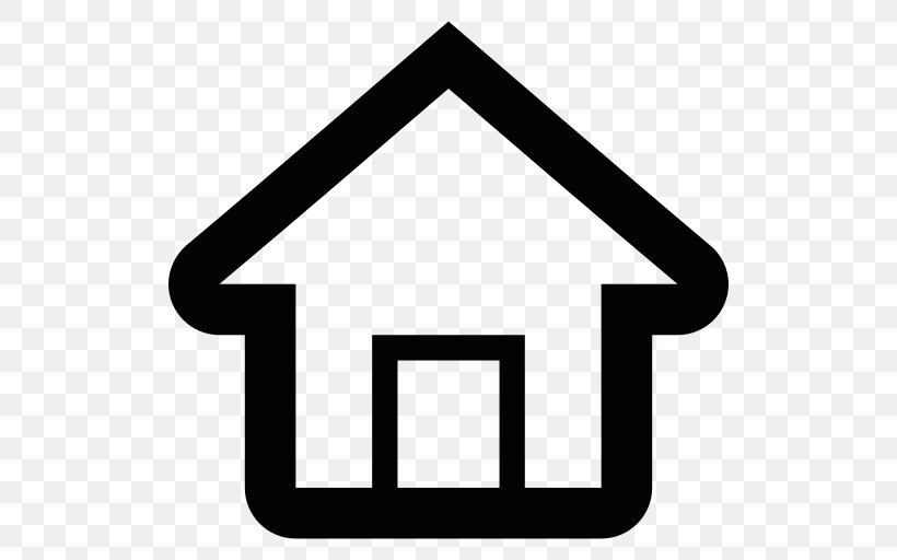 House Building Home Vector Graphics, PNG, 512x512px, House, Apartment, Area, Black And White, Building Download Free