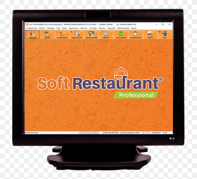 Computer Software Restaurant Management Software Software License Point Of Sale, PNG, 730x746px, Computer Software, Benta, Brand, Computer, Computer Monitor Download Free