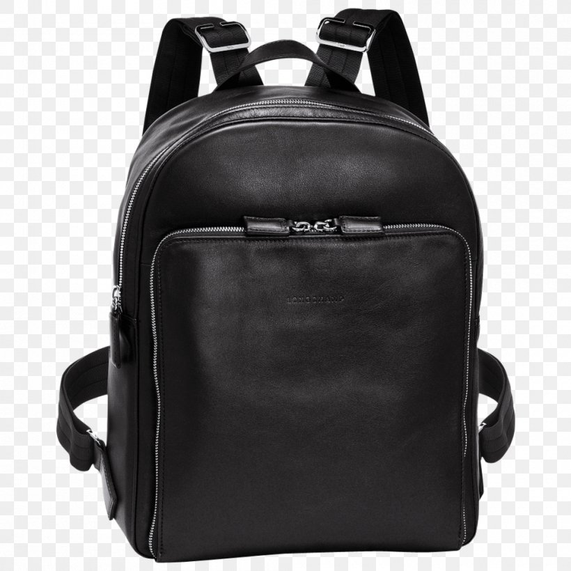 Handbag Leather Longchamp Backpack, PNG, 1000x1000px, Bag, Backpack, Baggage, Black, Boutique Download Free