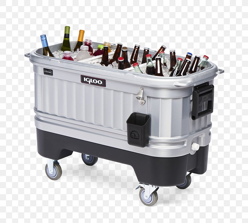 Igloo Party Bucket Cooler Igloo Party Bar Igloo Products Corp., PNG, 734x735px, Cooler, Drink, Igloo Party Bar, Igloo Party Bucket Cooler, Igloo Products Corp Download Free