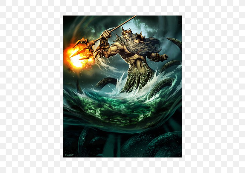 Poseidon Hades Zeus Mythology Mount Olympus, PNG, 500x580px, Watercolor, Cartoon, Flower, Frame, Heart Download Free