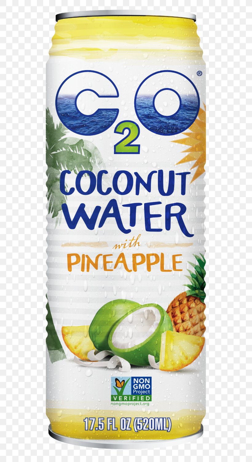 C2O Pure Coconut Water Smoothie Juice Jarritos, PNG, 582x1500px, Coconut Water, Citric Acid, Coconut, Diet Food, Fluid Ounce Download Free