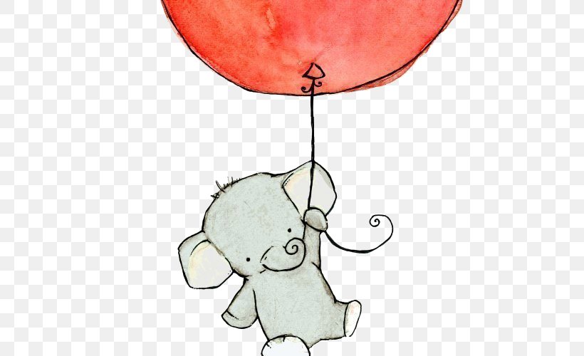 Baby Elephants Drawing Cuteness Sketch, PNG, 500x500px, Watercolor, Cartoon,  Flower, Frame, Heart Download Free
