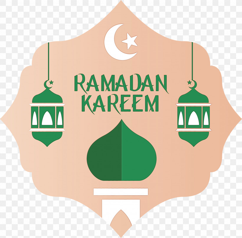 Green Logo Font Symbol Emblem, PNG, 3000x2955px, Ramadan Mubarak, Emblem, Green, Logo, Paint Download Free