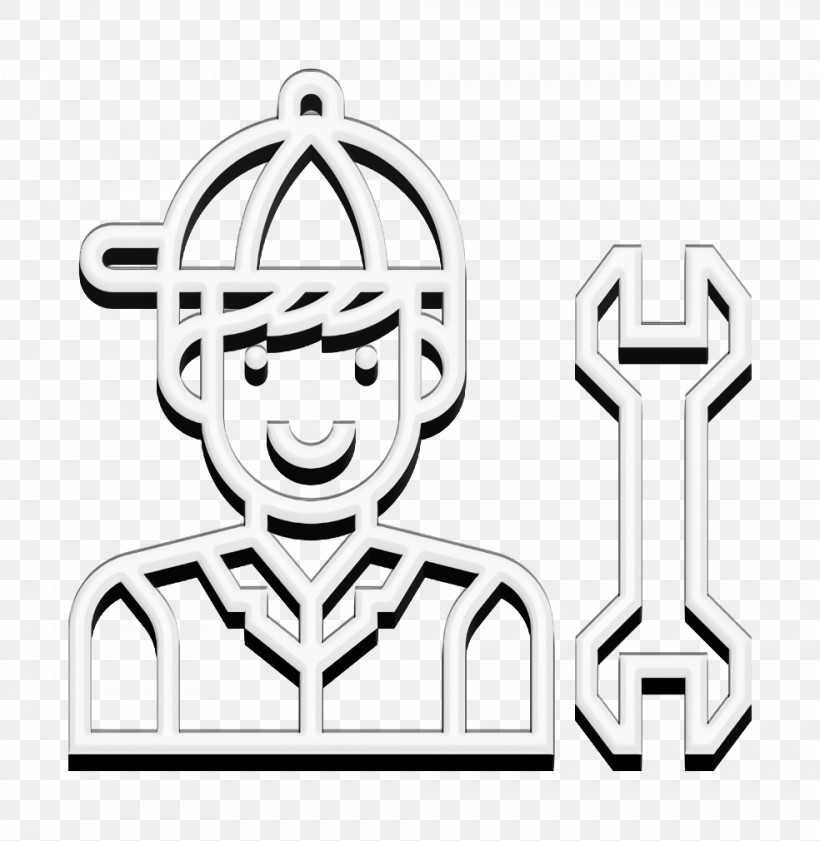 Motor Sports Icon Technician Icon, PNG, 984x1010px, Motor Sports Icon, Black And White, Black And White M, Line Art, Logo Download Free