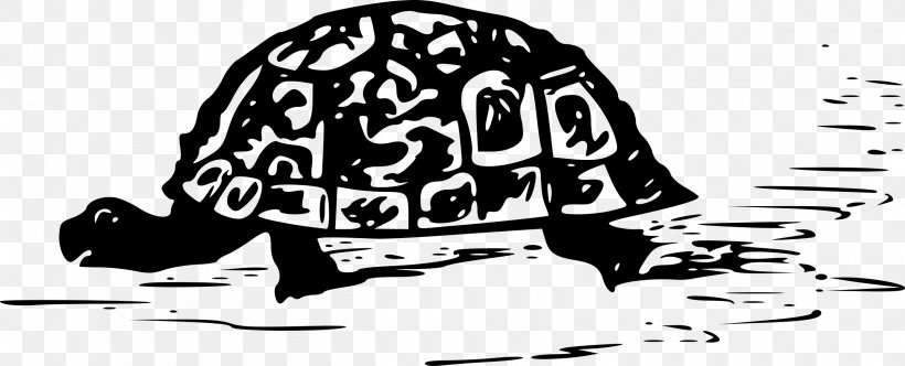 Sea Turtle Tortoise Reptile Clip Art, PNG, 2400x973px, Turtle, Animal, Black And White, Brand, Calligraphy Download Free
