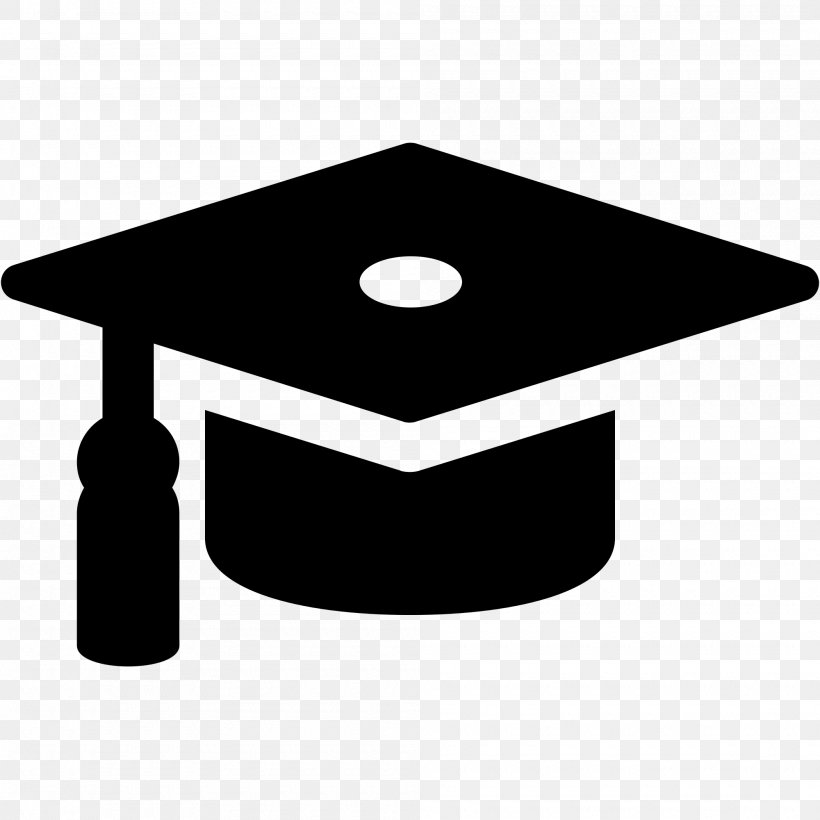 Square Academic Cap ICO Icon, PNG, 2000x2000px, Square Academic Cap, Apple Icon Image Format, Black, Black And White, Drawing Download Free