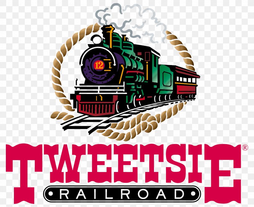 Tweetsie Railroad Train Ticket Rail Transport Logo, PNG, 1950x1590px, Tweetsie Railroad, Blowing Rock, Brand, Locomotive, Logo Download Free