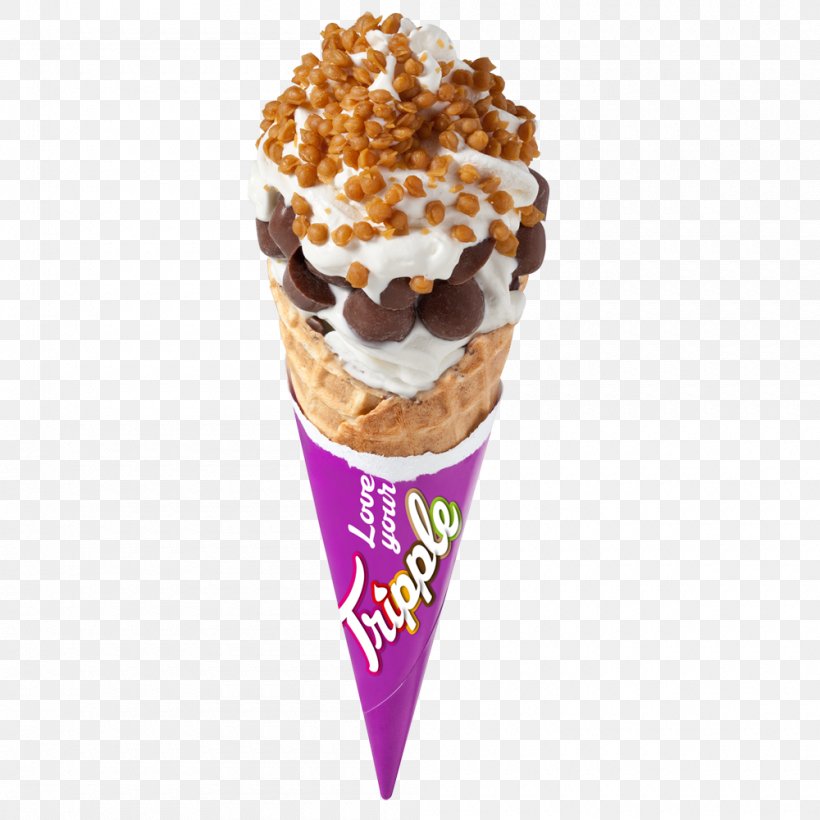 Sundae Ice Cream Cones Flavor, PNG, 1000x1000px, Sundae, Cone, Cream, Dairy Product, Dessert Download Free