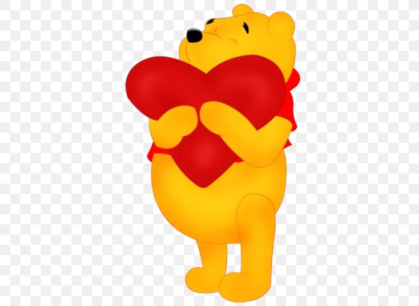 Winnie-the-Pooh Winnie The Pooh And Tigger Piglet YouTube, PNG, 600x600px, Winniethepooh, Heart, Love, Orange, Piglet Download Free
