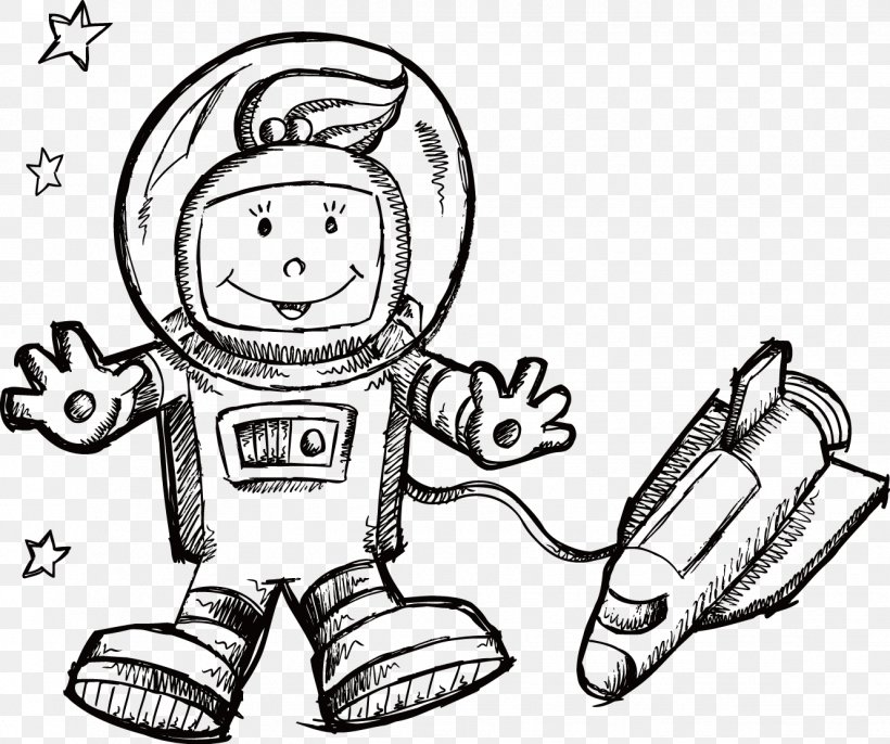 Coloring Book Outer Space Spacecraft Astronaut, PNG, 1329x1112px, Coloring Book, Adult, Area, Art, Artwork Download Free