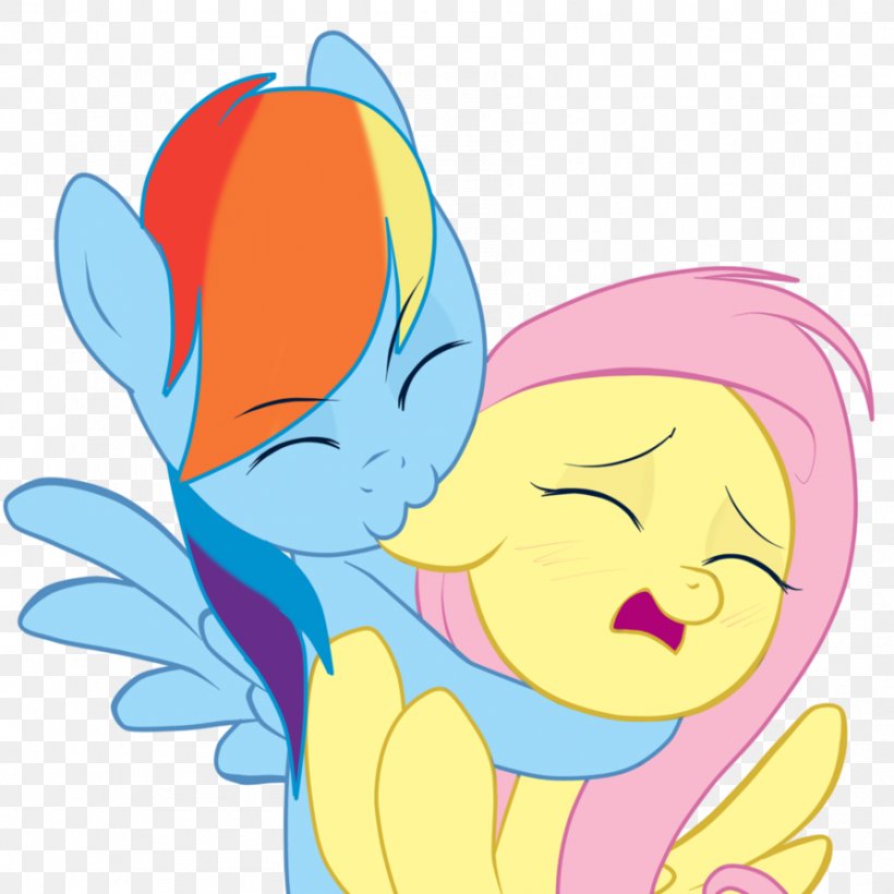 Fluttershy Pinkie Pie Rainbow Dash Pony Derpy Hooves, PNG, 894x894px, Watercolor, Cartoon, Flower, Frame, Heart Download Free