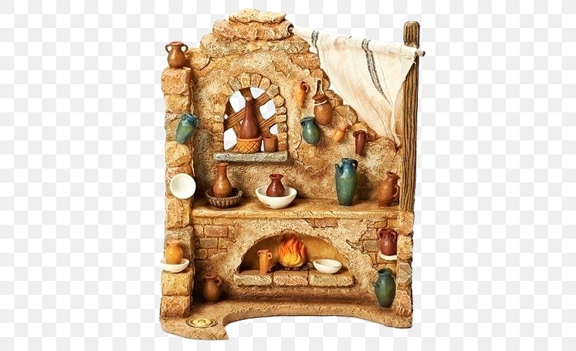 Inch Braganza's Christmas Day Italy Fontanini Nativity Set With Italian Stable, PNG, 500x500px, Inch, Art, Building, Carving, Christmas Day Download Free