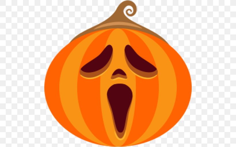Jack-o'-lantern Ghostface Halloween Great Pumpkin, PNG, 512x512px, Jacko Lantern, Calabaza, Cucurbita, Food, Fruit Download Free