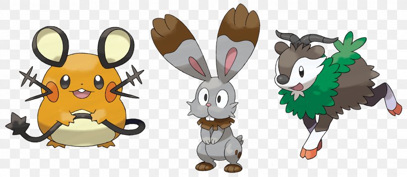 Pokémon X And Y Pikachu Torchic The Pokémon Company, PNG, 2642x1152px, Pikachu, Animal Figure, Blaziken, Domestic Rabbit, Fauna Download Free