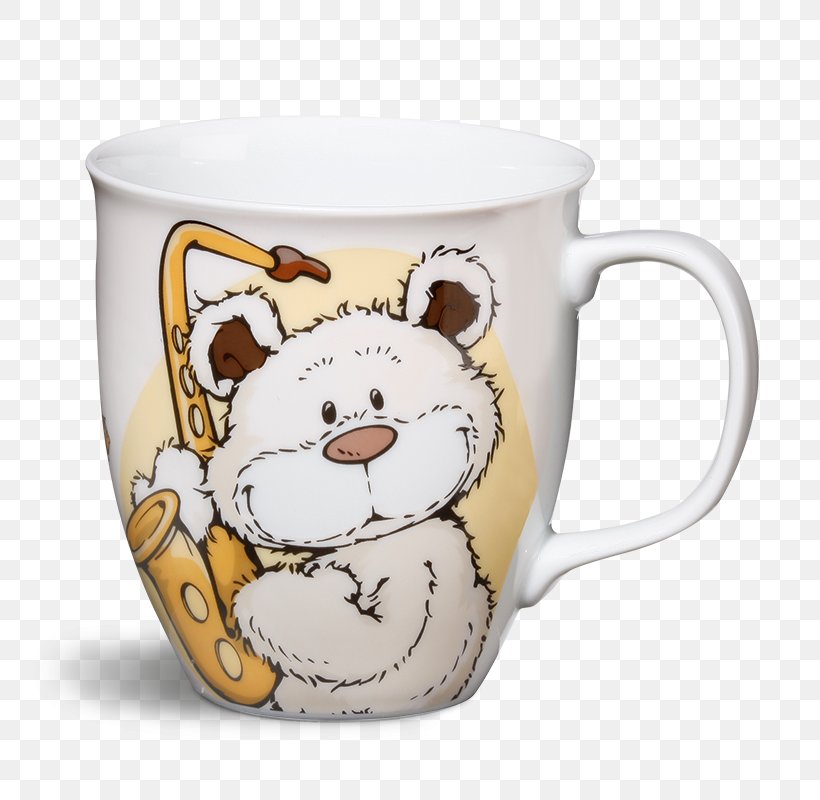 Porcelain Coffee Cup Mug Bear Ceramic, PNG, 800x800px, Watercolor, Cartoon, Flower, Frame, Heart Download Free