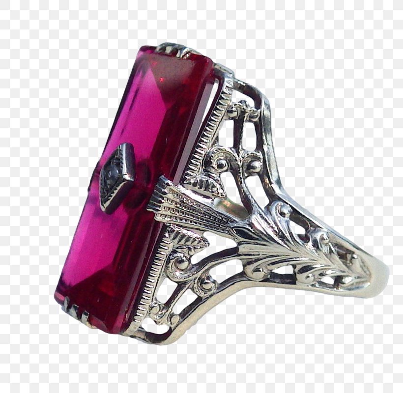 Ruby Ring Silver 1920s, PNG, 800x800px, Ruby, Cut, Diamond, Emerald, Fashion Accessory Download Free