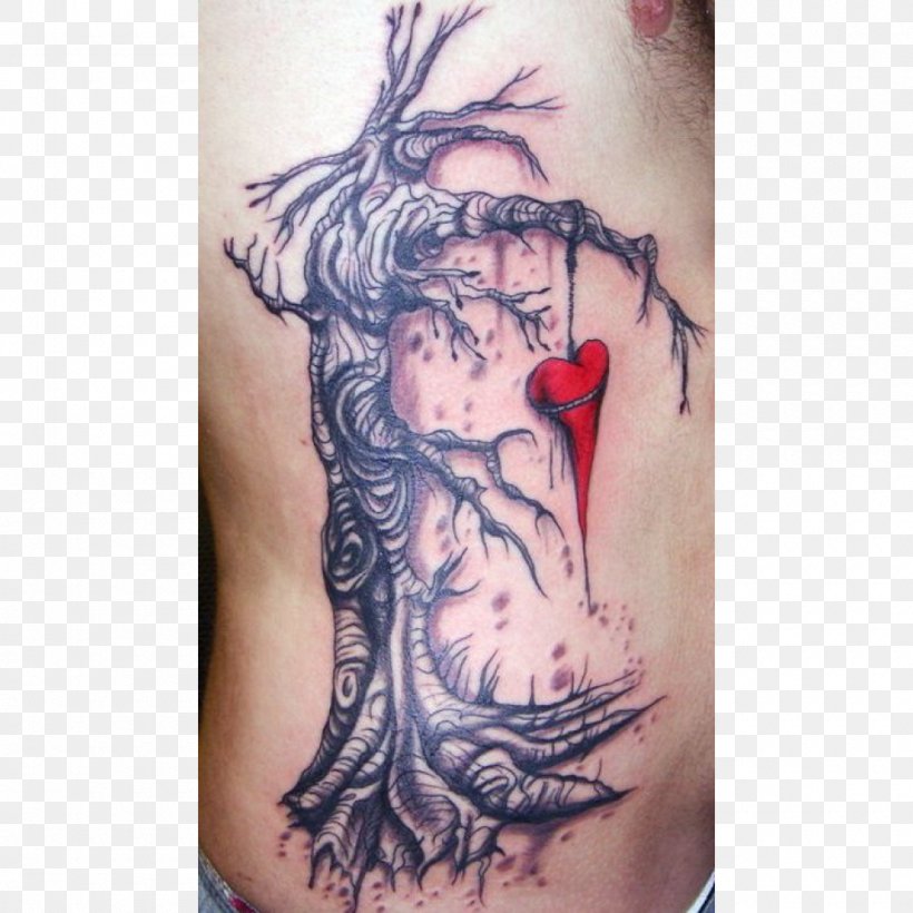 Tattoo Artist The Used Tree, PNG, 1000x1000px, Watercolor, Cartoon, Flower, Frame, Heart Download Free