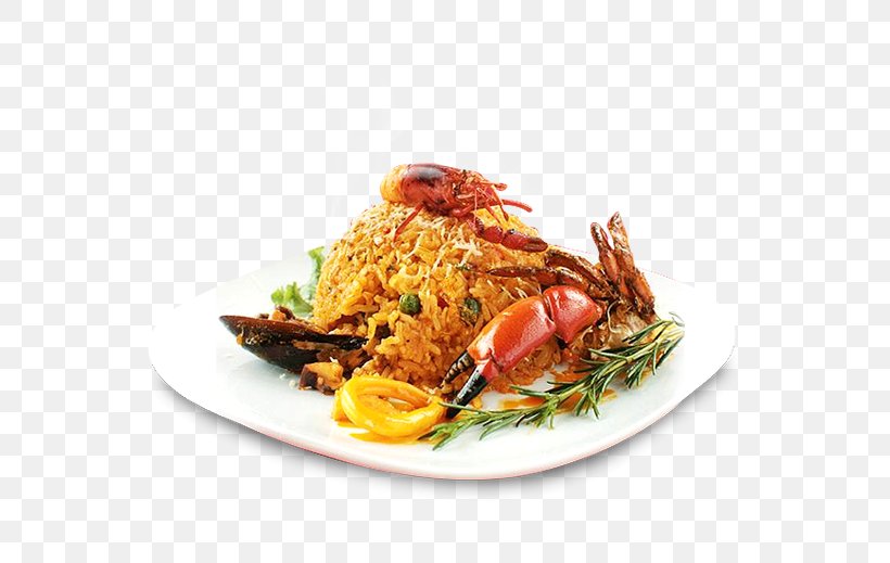 Thai Cuisine Fried Rice Hamburger Shellfish Arroz Con Mariscos, PNG, 569x519px, Thai Cuisine, Animal Source Foods, Arroz Con Mariscos, Asian Food, Chicken As Food Download Free