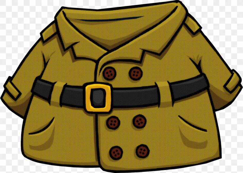 Yellow Cartoon Outerwear Jacket, PNG, 1459x1041px, Yellow, Cartoon, Jacket, Outerwear Download Free