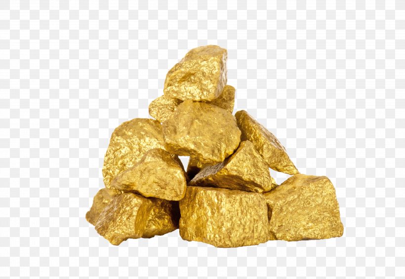 Gold Nugget, PNG, 3819x2632px, Mining, Cuisine, Dish, Food, Gold Download Free