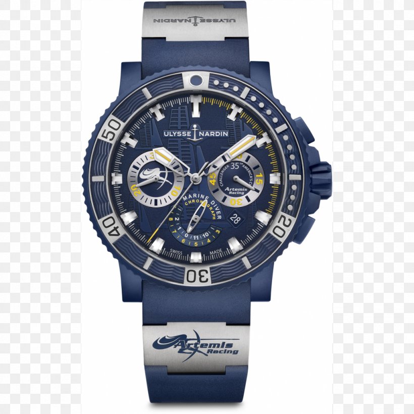 Ulysse Nardin Chronograph Le Locle Automatic Watch, PNG, 1024x1024px, Ulysse Nardin, Automatic Watch, Brand, Chronograph, Chronometer Watch Download Free