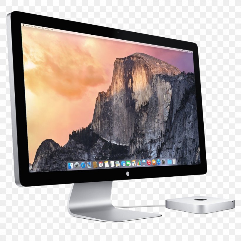 Apple Thunderbolt Display MacBook Pro MacBook Air Magic Mouse, PNG, 1000x1000px, 5k Resolution, Apple Thunderbolt Display, Apple, Apple Cinema Display, Computer Download Free