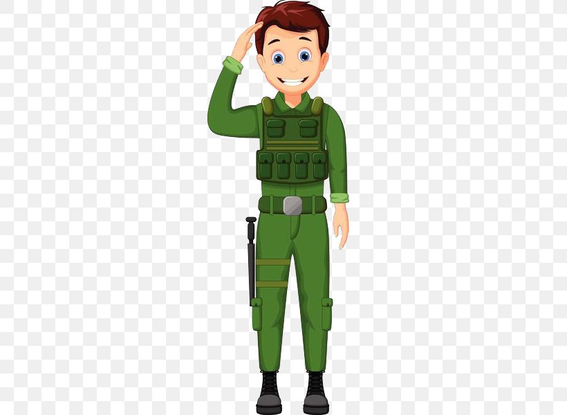 Cartoon Army Soldier Royalty-free, PNG, 511x600px, Cartoon, Army, Fictional Character, Figurine, Green Download Free