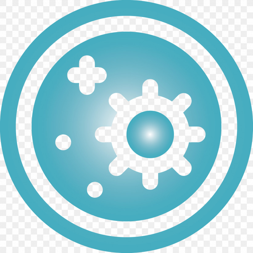 Coronavirus COVID19, PNG, 3000x3000px, Coronavirus, Aqua, Circle, Covid19, Turquoise Download Free