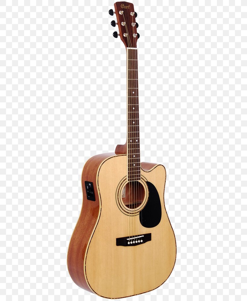 Ukulele Cort Guitars Acoustic Guitar Cutaway Dreadnought, PNG, 726x1000px, Watercolor, Cartoon, Flower, Frame, Heart Download Free