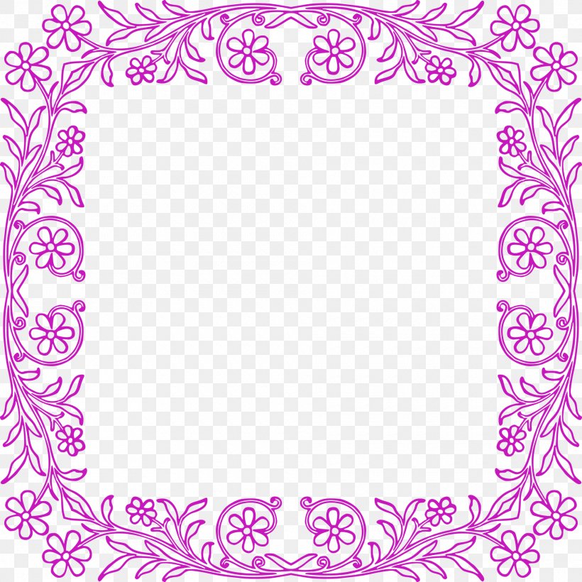 Visual Arts Ornament Drawing Pattern, PNG, 1920x1920px, Picture Frames, Adult, Area, Color, Coloring Book Download Free