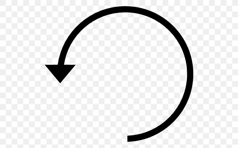 Circle Clockwise Arrow Disk Rotation, PNG, 512x512px, Clockwise, Area, Black, Black And White, Brand Download Free