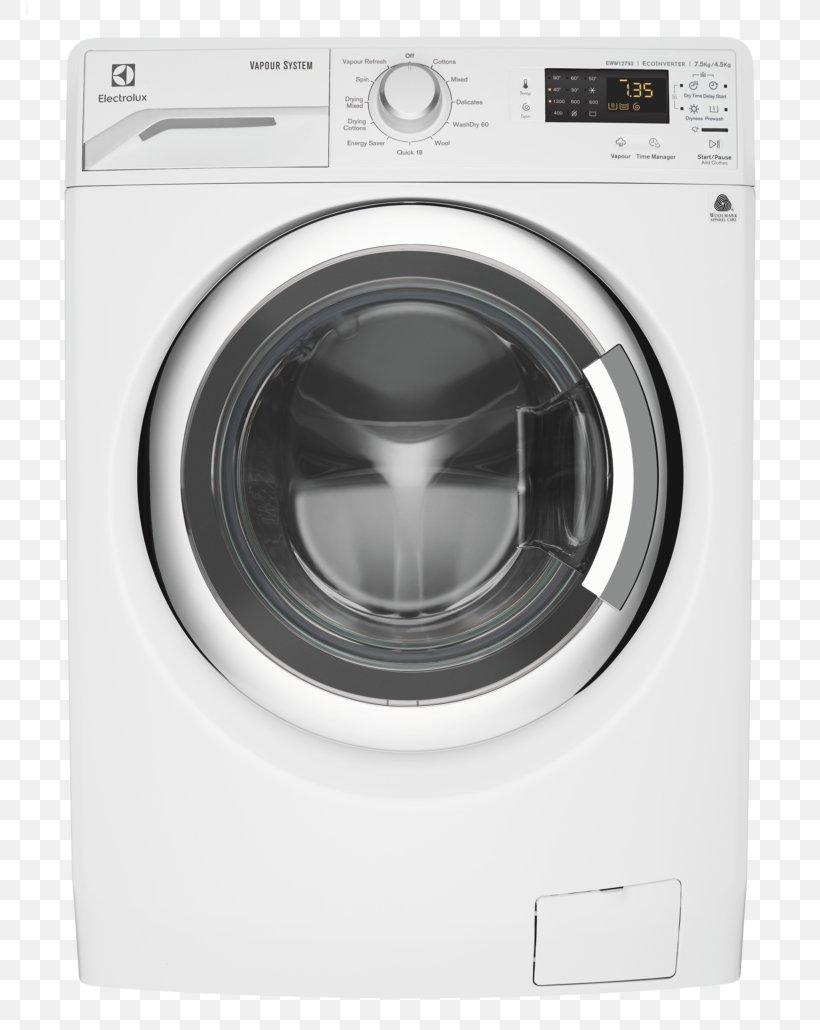 Clothes Dryer Combo Washer Dryer Washing Machines Electrolux EWF12753, PNG, 768x1030px, Clothes Dryer, Appliances Online, Combo Washer Dryer, Electrolux, Electrolux Edv5552 Download Free