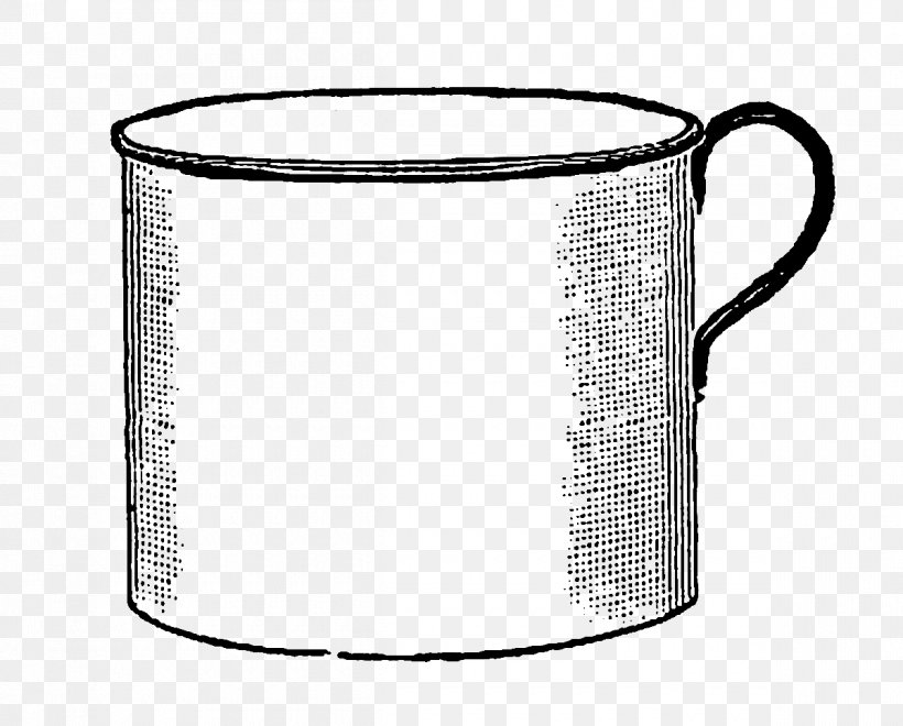 Mug Coffee Cup Tea Clip Art, PNG, 1200x967px, Mug, Antique, Area, Black And White, Burr Mill Download Free