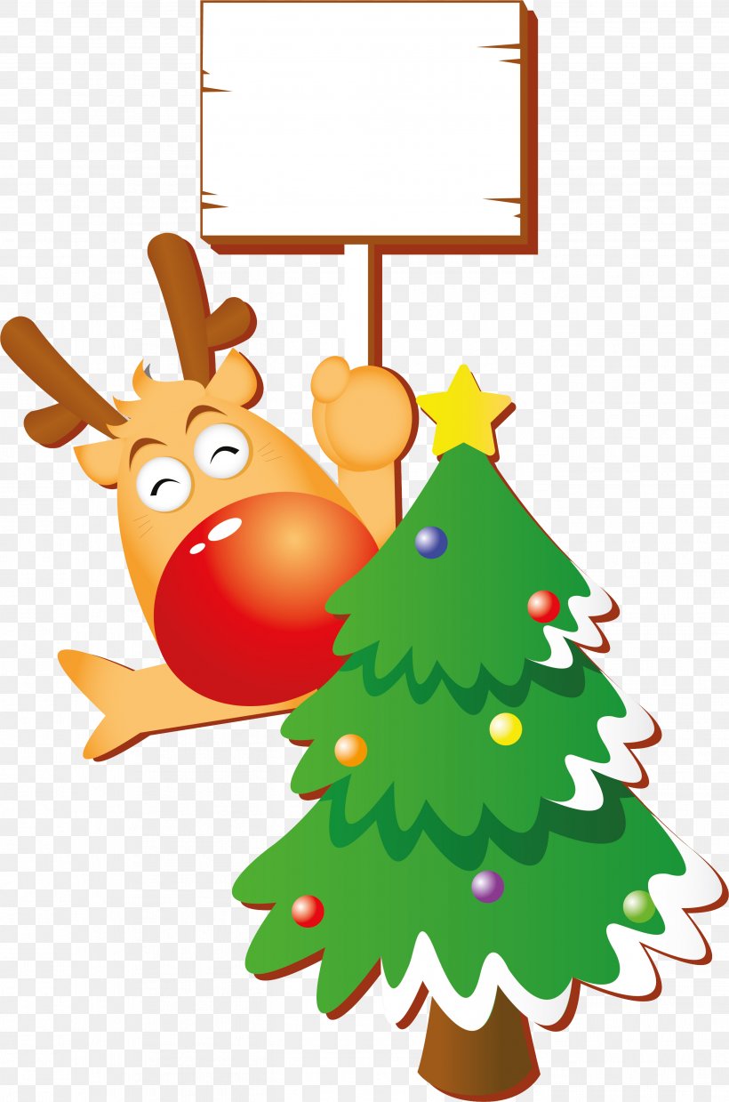 Reindeer Christmas Santa Claus, PNG, 2729x4126px, Reindeer, Christmas, Christmas Decoration, Christmas Ornament, Christmas Tree Download Free