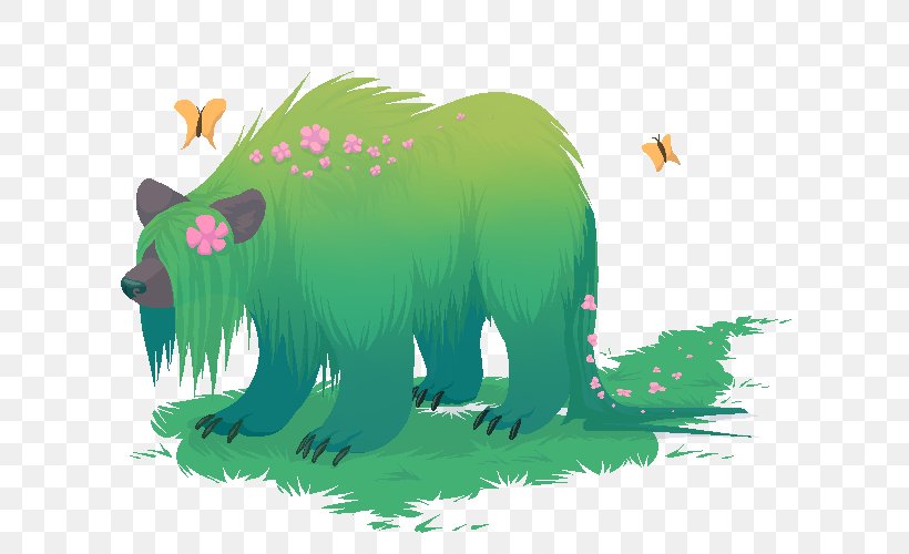 Bear Spirit Nature Fauna Illustration, PNG, 611x500px, Bear, Animal, Art, Carnivoran, Cartoon Download Free