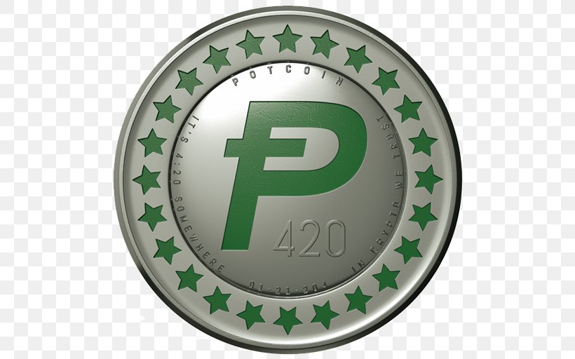 PotCoin Cryptocurrency Cannabis Industry Hemp, PNG, 512x512px, Potcoin, Altcoins, Bitcoin, Brand, Bullion Download Free