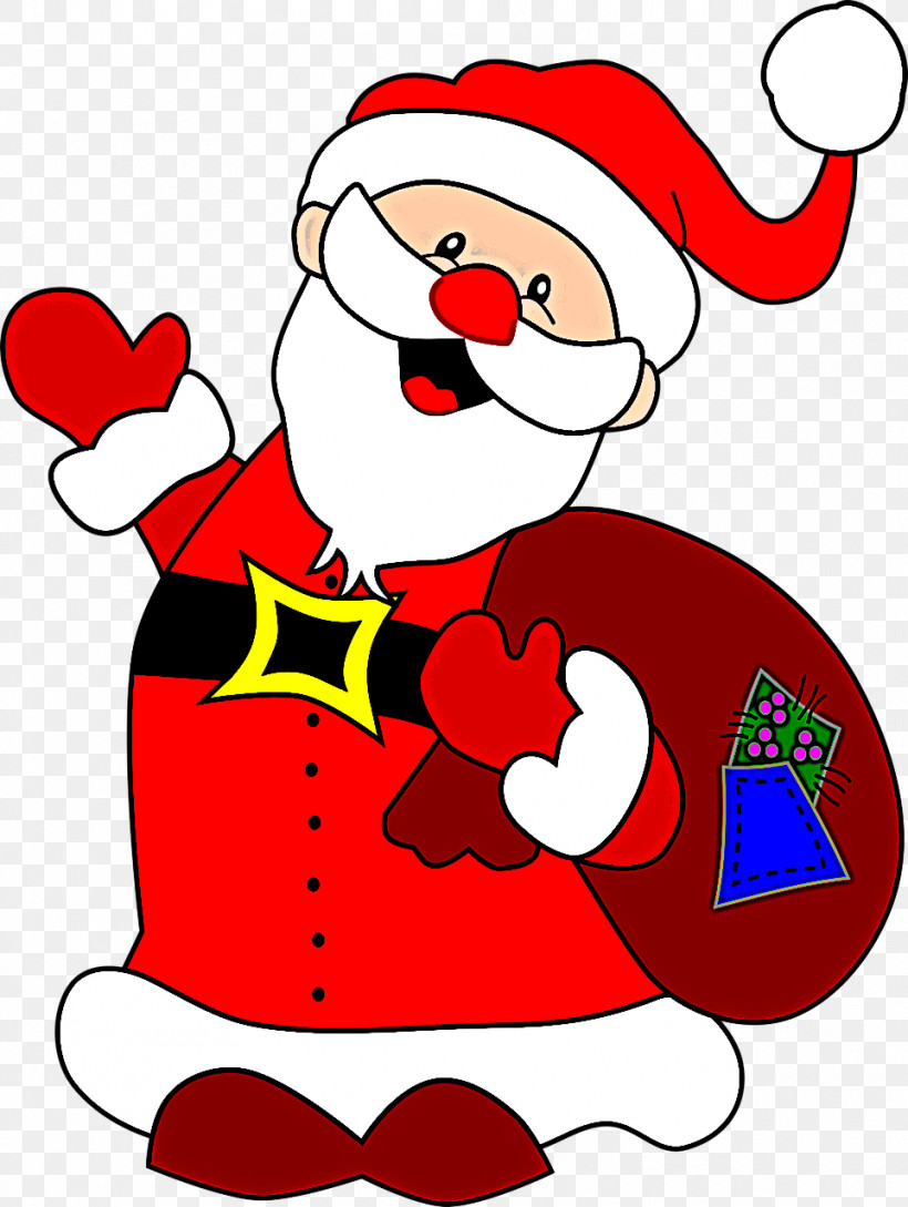 Santa Claus, PNG, 963x1280px, Cartoon, Pleased, Santa Claus Download Free