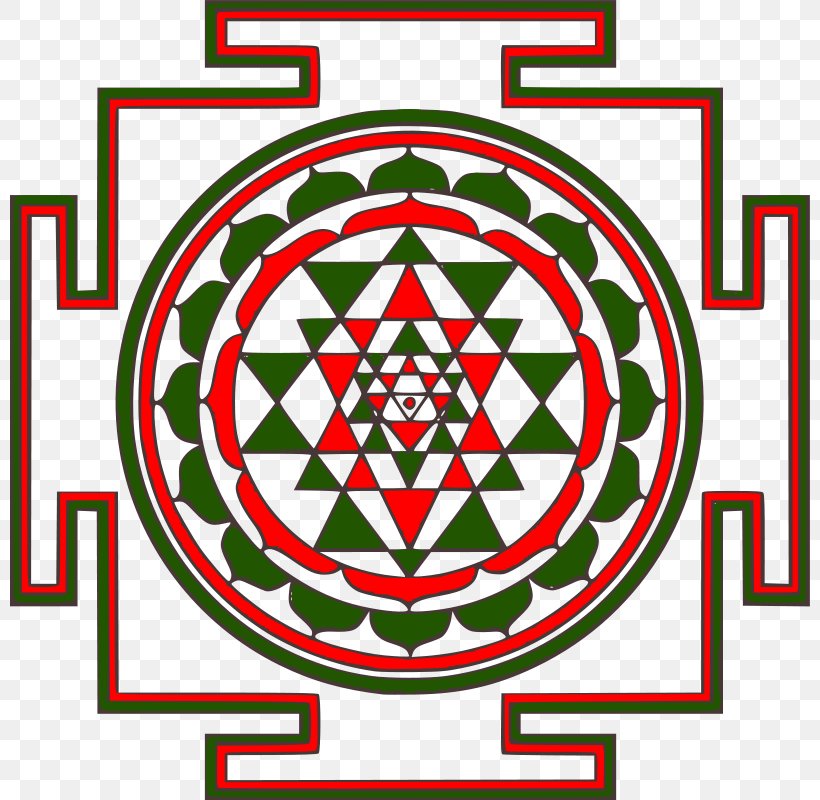 Sri Yantra Mandala Sacred Geometry, PNG, 800x800px, Yantra, Area, Ball, Chakra, Flower Download Free